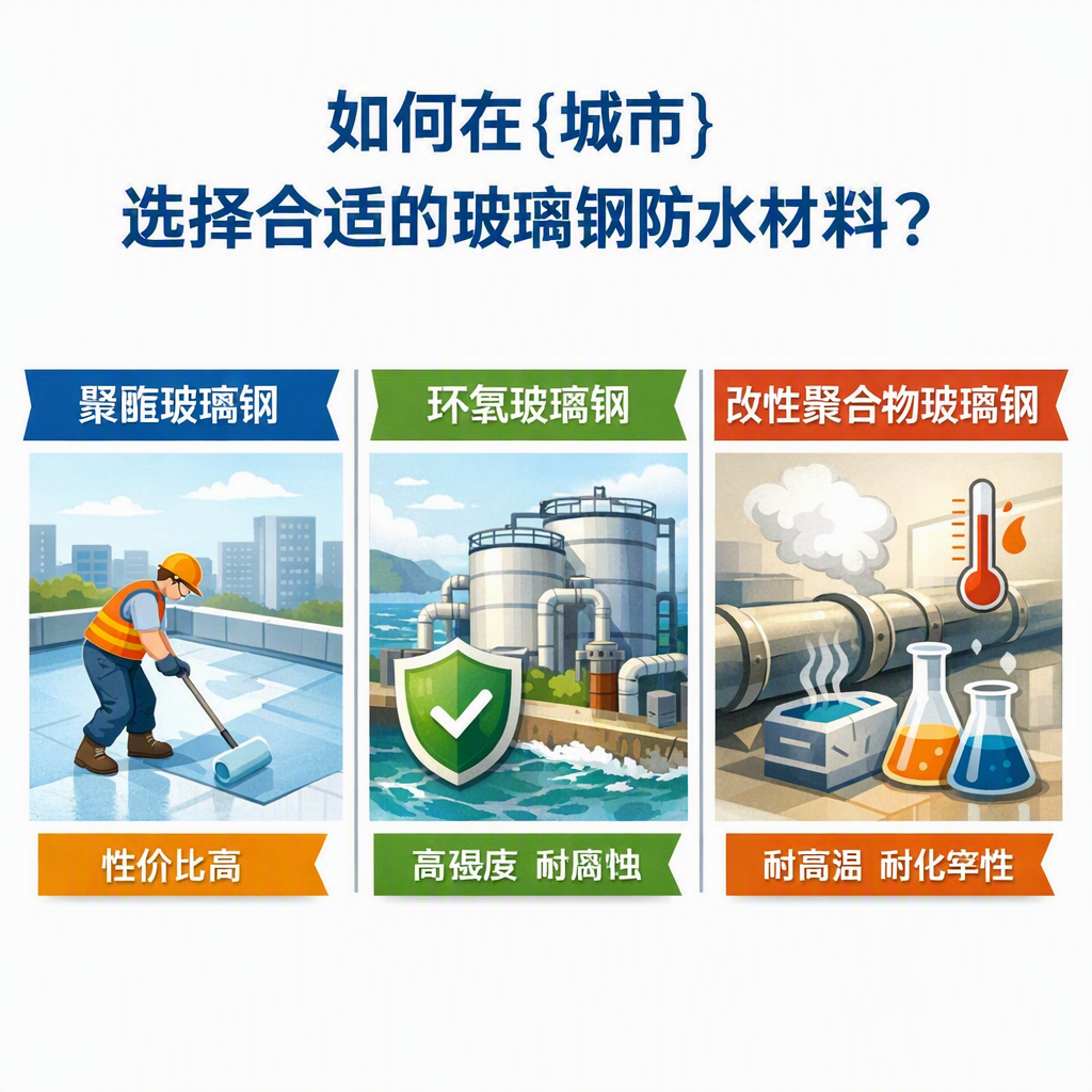 如何在乌兰察布选择合适的玻璃钢防水材料?