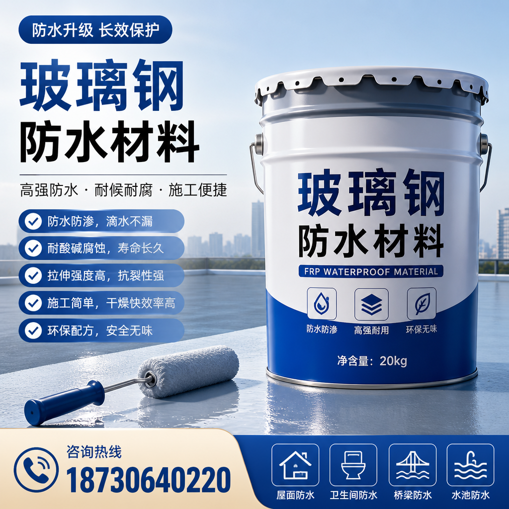 专家解析:玻璃钢防水材料的市场前景分析在 乌兰察布