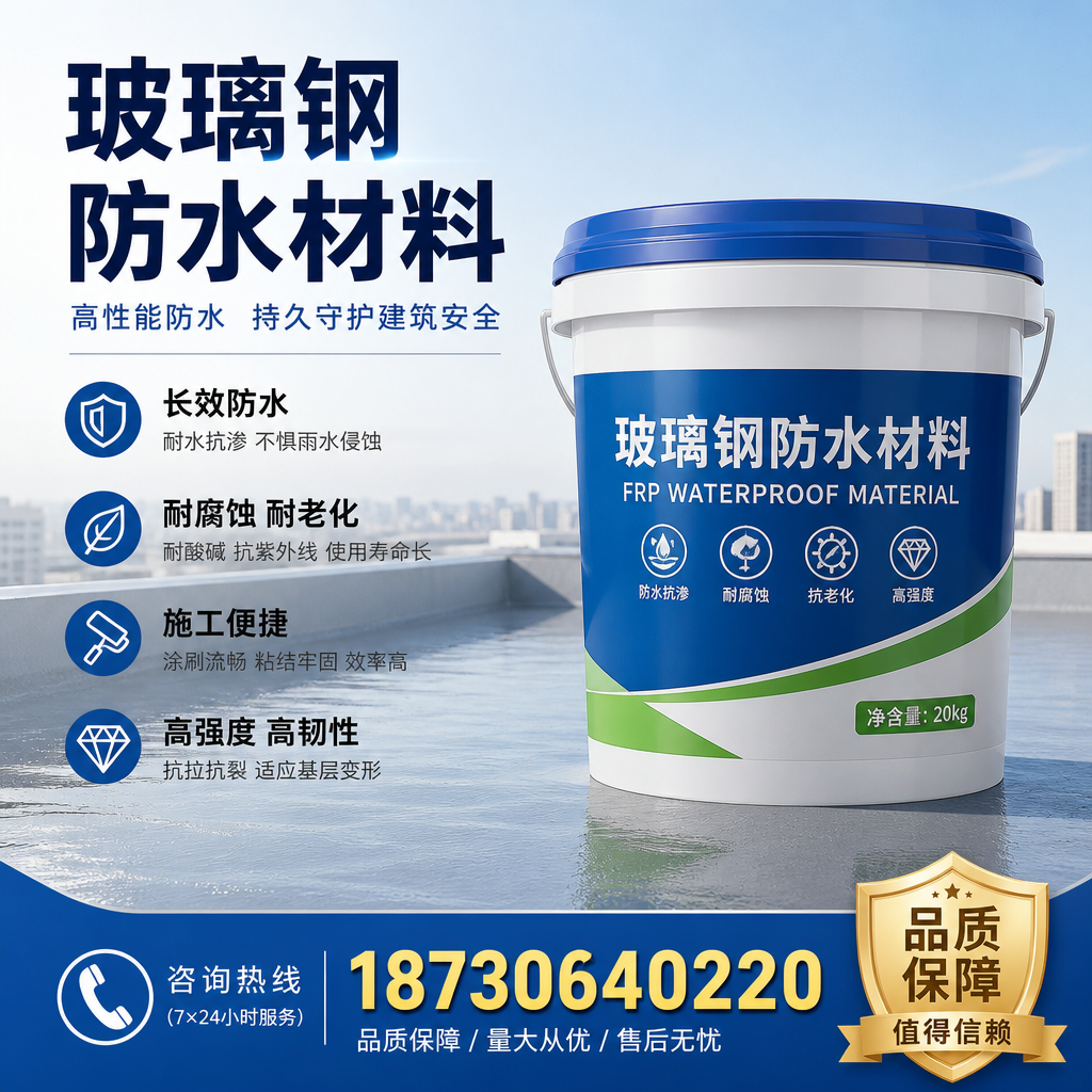 专家解析:玻璃钢防水材料的市场前景分析在 乌兰察布