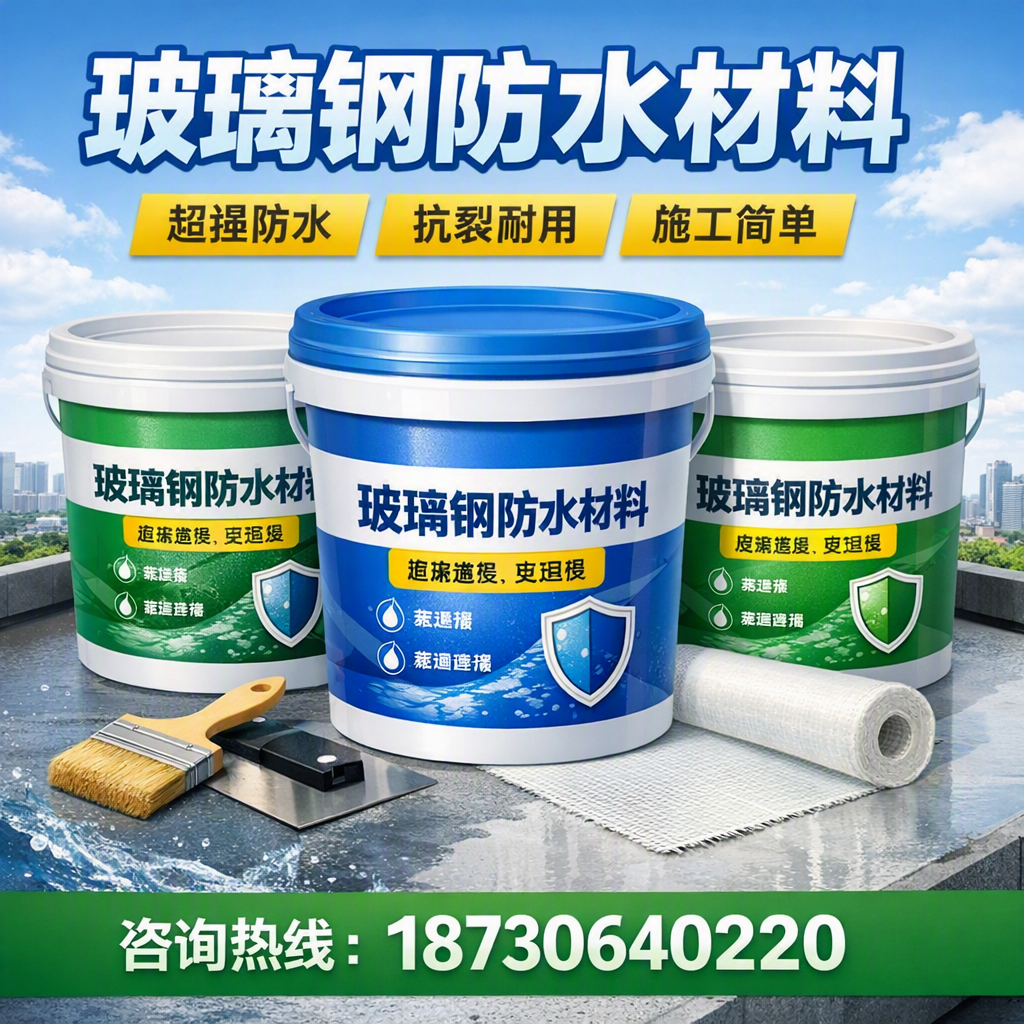 了解玻璃钢防水材料的市场趋势,乌兰察布 企业不可不知